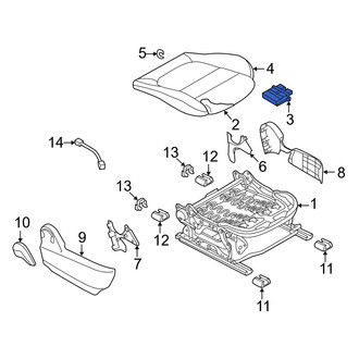 Mazda OE - Front Right Air Bag Passenger Presence Module