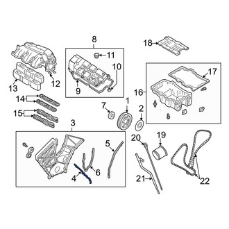 Mazda OE - Center Engine Timing Cover Gasket