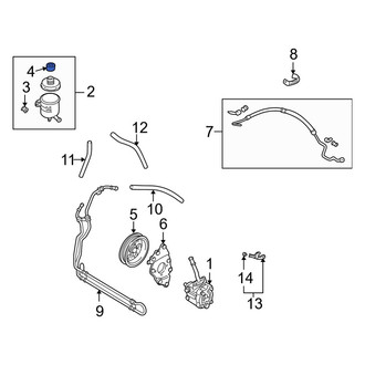 Mazda OE - Power Steering Reservoir Cap