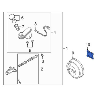 Mazda OE - Power Brake Booster Gasket