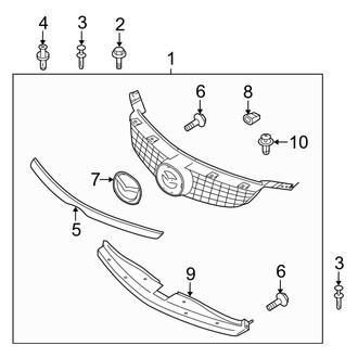 Mazda OE - Grille & Components