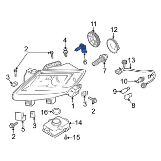 Mazda OE - Front Headlight Bulb