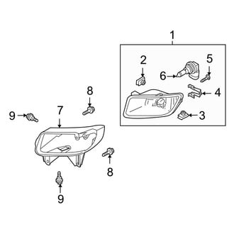 Mazda OE - Front Lamps - Fog Lamps