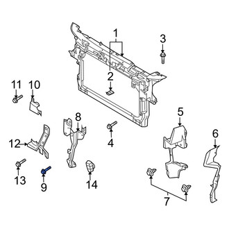 Mazda OE - Drive Motor Inverter Coolant Reservoir Bolt