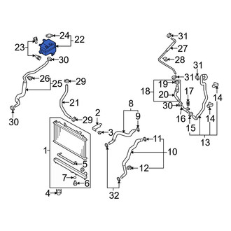Mazda OE - Engine Coolant Reservoir