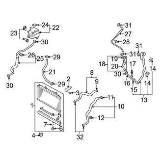 Mazda OE - Cooling - Radiator & Components