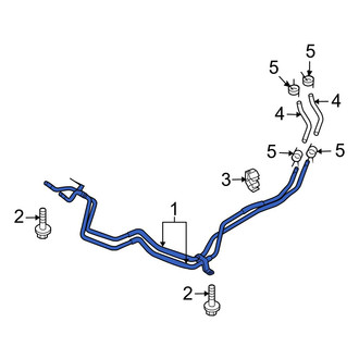 Mazda OE - HVAC Heater Hose
