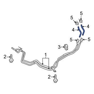 Mazda OE - HVAC Heater Hose
