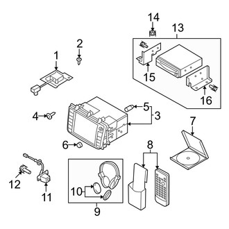 Mazda OE - Electrical - Navigation System Components