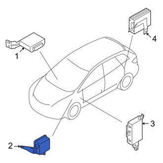 Mazda OE - Anti-Theft Alarm Siren