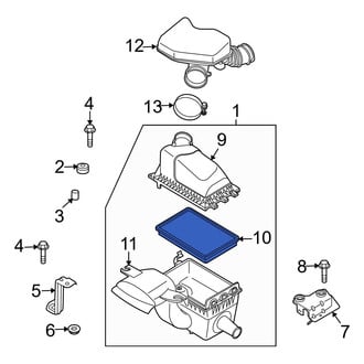 Mazda OE - Engine Air Filter