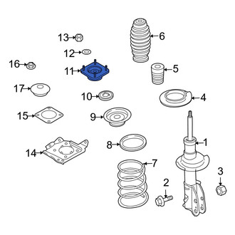 Mazda OE - Front Suspension Strut Mount