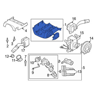 Mazda OE - Lower Steering Column Cover
