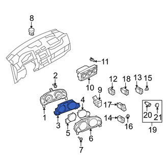 Mazda OE - Instrument Cluster Bezel