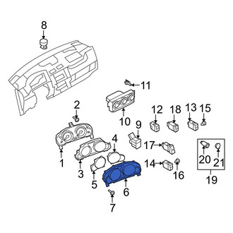 Mazda OE - Instrument Cluster Bezel
