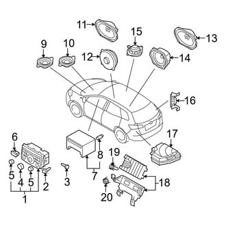 Mazda OE - Instrument Panel - Sound System