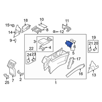 Mazda OE - Console Cup Holder