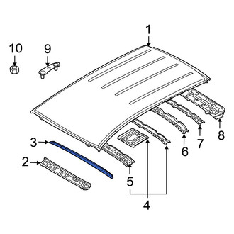Mazda OE - Front Roof Bow