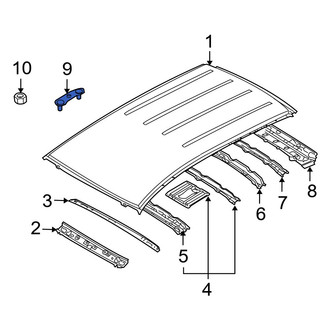 Mazda OE - Roof Bow Bracket