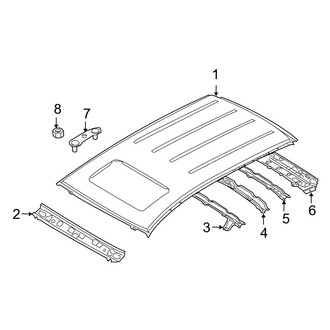 Mazda OE - Roof & Components (With Sunroof)