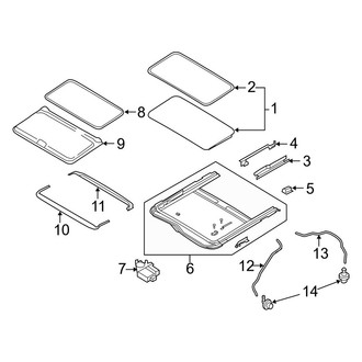 Mazda OE - Roof - Sunroof (With Sunroof)
