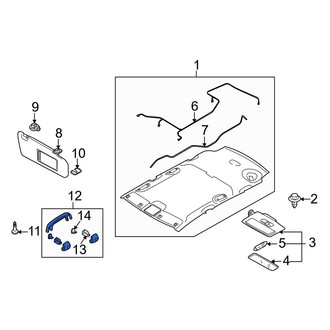 Mazda OE - Front Interior Grab Bar