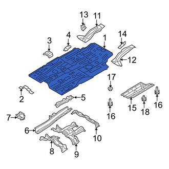 Mazda OE - Floor Pan