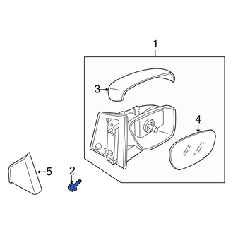 Mazda OE - Door Mirror Housing Bolt