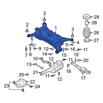 Mazda OE - Rear Suspension Subframe Crossmember