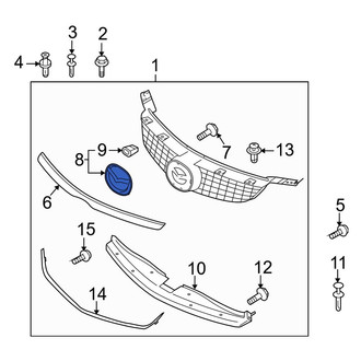 Mazda OE - Front Grille Emblem