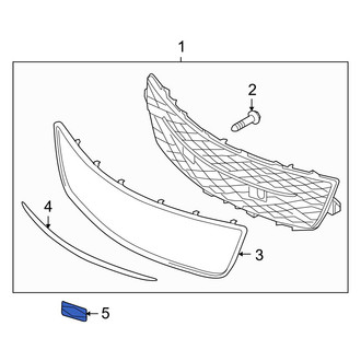 Mazda OE - Front Right Tow Eye Cap