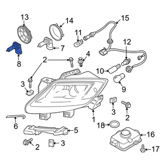 Mazda OE - Front Headlight Bulb