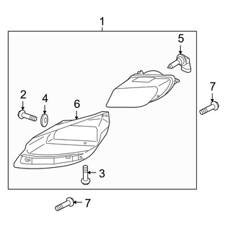 Mazda OE - Front Lamps - Fog Lamps