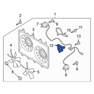 Mazda OE - Engine Cooling Fan Controller