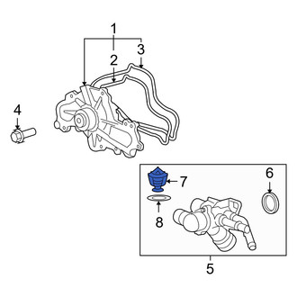 Mazda OE - Engine Coolant Thermostat