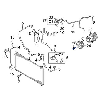 Mazda OE - A/C Compressor Bolt