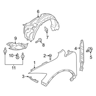 Mazda OE - Fender & Components
