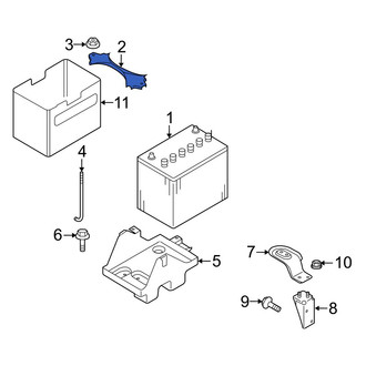 Mazda OE - Battery Hold Down