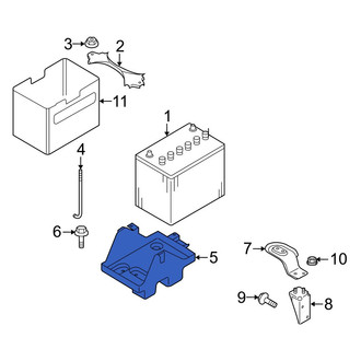 Mazda OE - Battery Tray