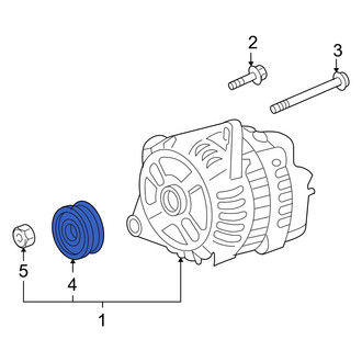 Mazda OE - Alternator Pulley