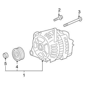 Mazda OE - Electrical - Alternator