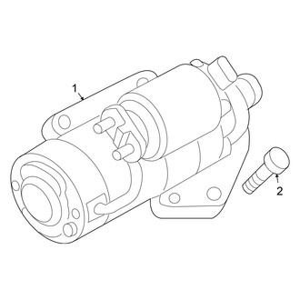 Mazda OE - Electrical - Starter