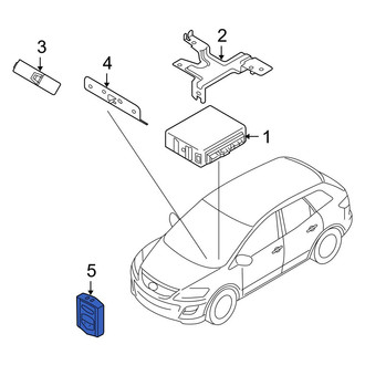 Mazda OE - Keyless Entry Transmitter