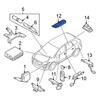 Mazda OE - Rear Keyless Entry Antenna