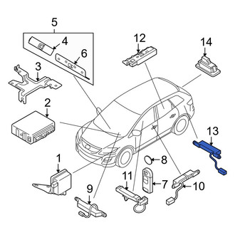 Mazda OE - Rear Keyless Entry Antenna