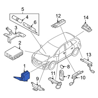 Mazda OE - Anti-Theft Alarm Siren