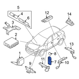 Mazda OE - Keyless Entry Transmitter