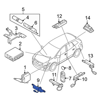 Mazda OE - Front Keyless Entry Antenna