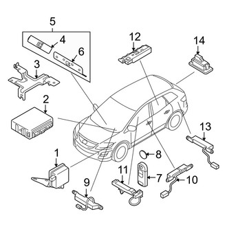 Mazda OE - Keyless Entry Receiver