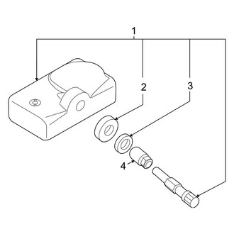 Mazda OE - Electrical - Tire Pressure Monitor Components